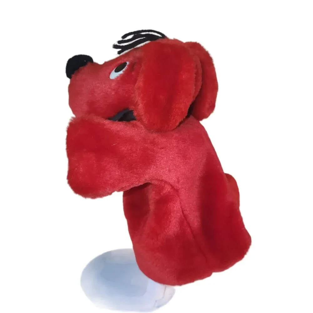 Vintage Scholastic Clifford Plush Hand Puppet Red Dog Merry Makers 1995‎ 9